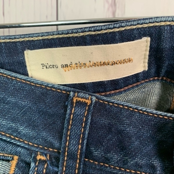 Pilcro | denim cuffed cropped denim - Picture 2 of 11